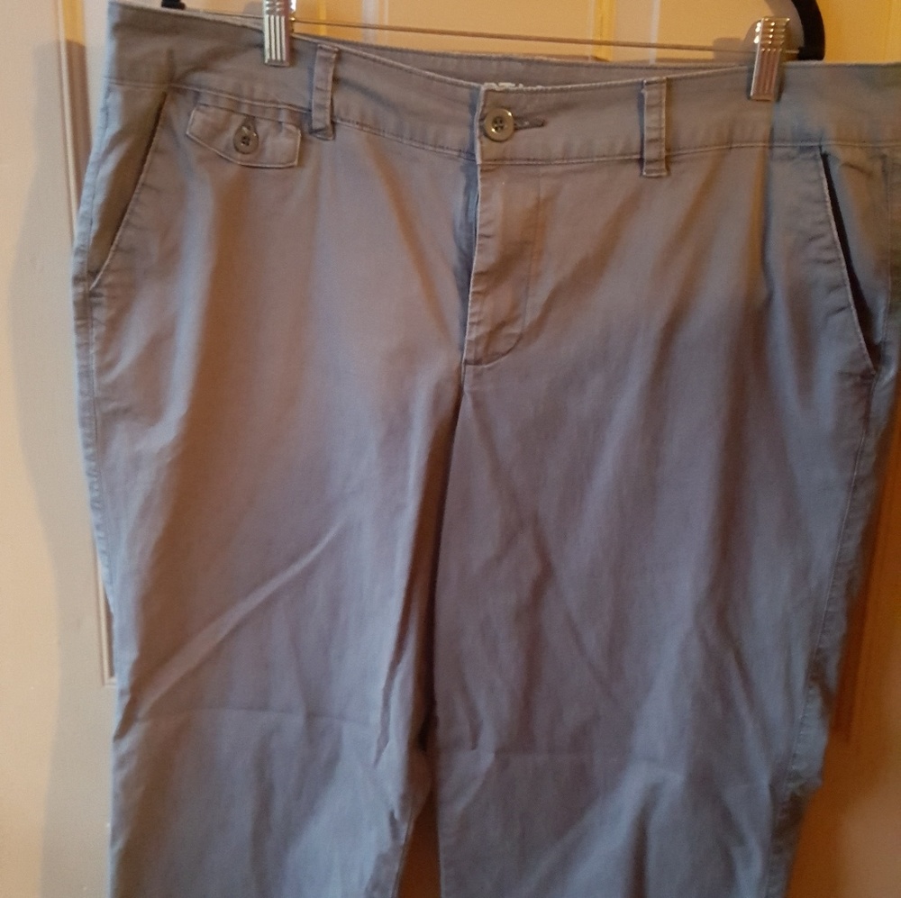Apt 9 Tomboy Chino Grey Pants